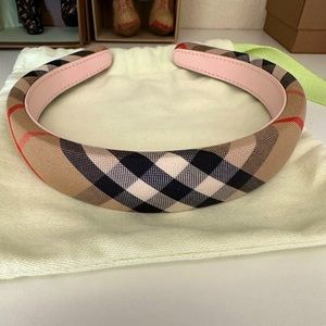 Burberry kids headband, OS